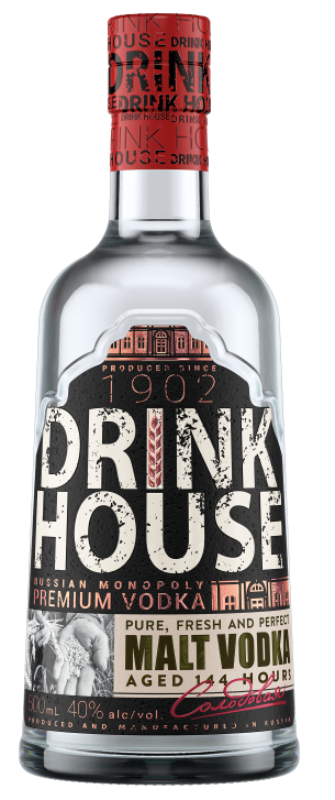 Водка Drink House - симбиоз истории, эстетики и технологии